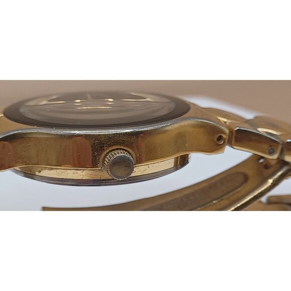 Vintage Precision by Gruen Diamond Quartz Gold-Tone Genuine Diamond Watch main image 2